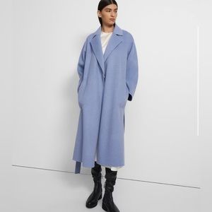 Theory Collar Coat - NWT - Color Cornflower.